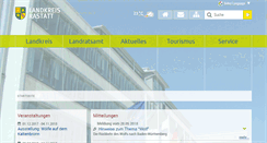 Desktop Screenshot of landkreis-rastatt.de