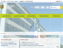 Tablet Screenshot of landkreis-rastatt.de